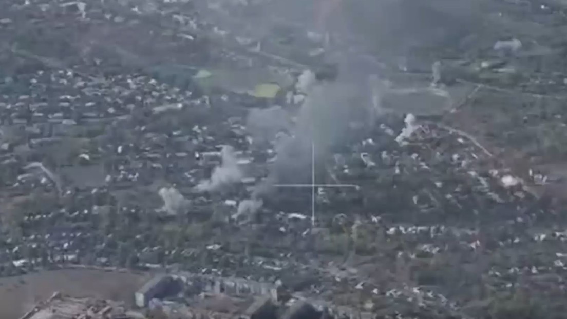 VIDEO: 'Tornado' ruso arrasa con posiciones ucranianas