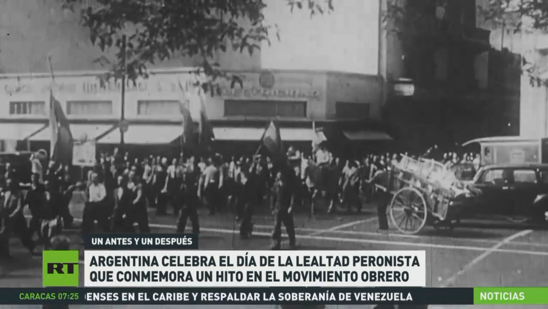 Argentina celebra el Día de la Lealtad Peronista, que conmemora un hito en el movimiento obrero