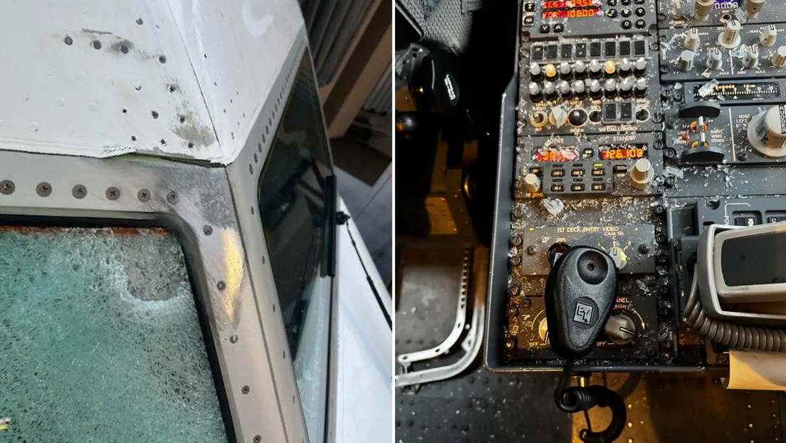 El parabrisas de un Boeing 737 se agrieta en pleno vuelo (FOTOS)