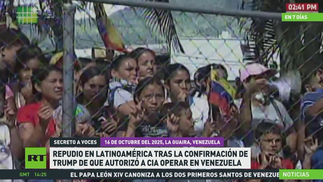 Repudio en Latinoamérica tras la confirmación de Trump de que autorizó a CIA operar en Venezuela