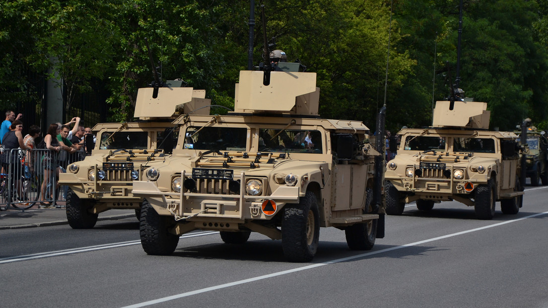 Convoy militar de EE.UU. sufre un accidente de tráfico en Polonia (FOTOS)
