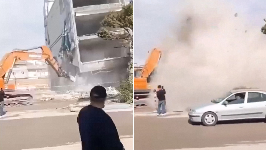 VIDEOS: Demolición de un edificio se sale de control en Turquía