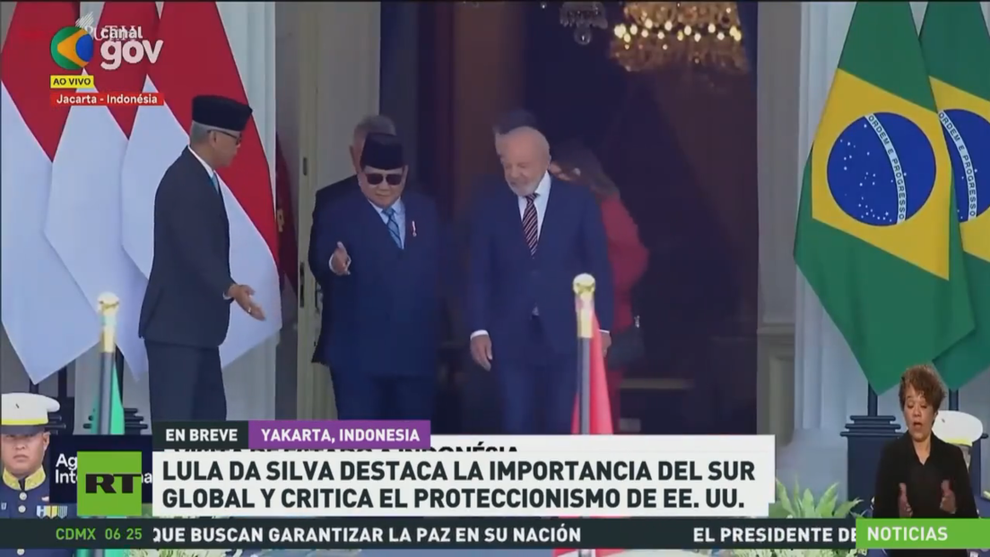 Lula da Silva destaca la importancia del Sur Global y critica el proteccionismo de EE.UU.