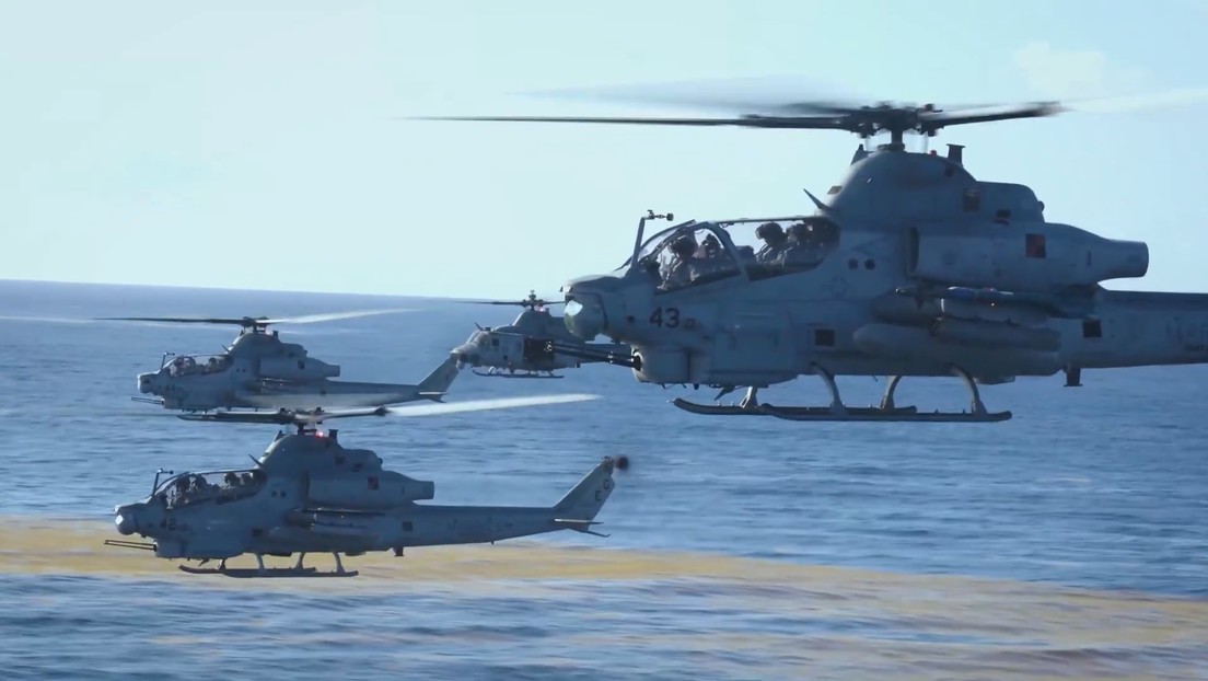 VIDEO: Despliegue de las fuerzas terrestres, marítimas y aéreas de EE.UU. en el Caribe