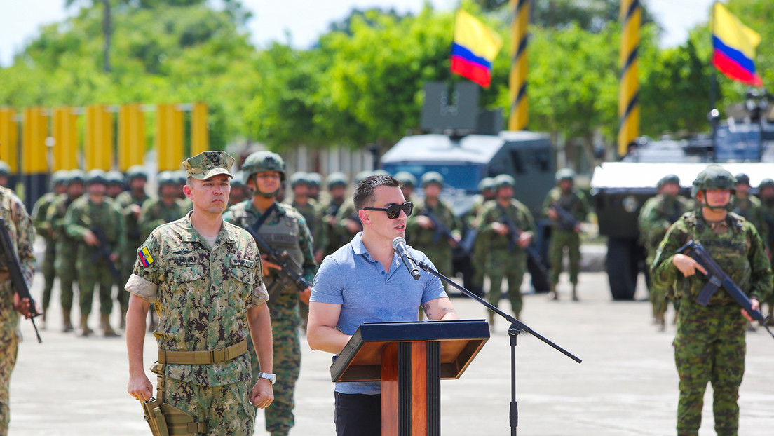 "La gente se siente más segura": el argumento de Noboa para acoger bases militares extranjeras