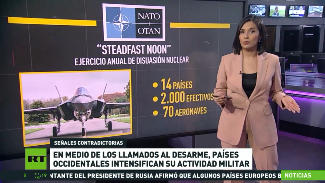En medio de la creciente militarización occidental, llamados al desarme suenan más urgentes que nunca