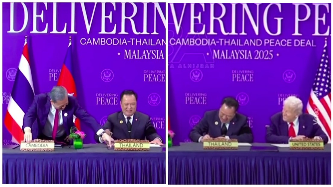 VIDEO: Bochornoso incidente diplomático en la cumbre de la Asean hace reír a Trump