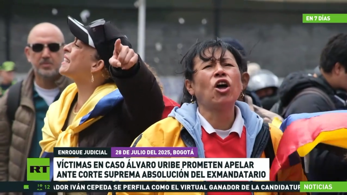 Víctimas en caso Álvaro Uribe prometen apelar ante la Corte Suprema la absolución del exmandatario