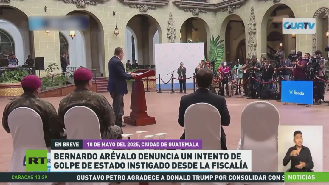 Presidente de Guatemala denuncia intento de golpe de Estado instigado desde la Fiscalía