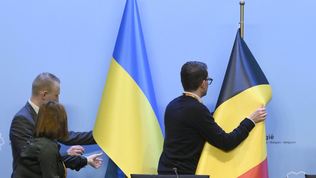 Bélgica, alarmada por el plan de préstamo a Ucrania respaldado con activos rusos