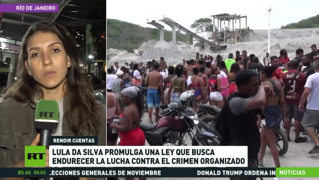 Lula promulga ley que busca endurecer la lucha contra el crimen organizado