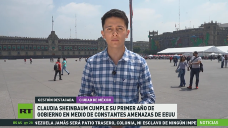 Claudia Sheinbaum cumple su primer año de Gobierno en medio de constantes amenazas de EE.UU.