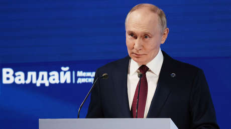 La "temible Rusia" como excusa: Putin revela la causa de la histeria antirrusa en Europa