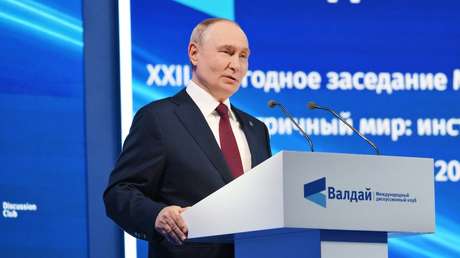 15 citas claves del discurso de Putin en el foro de Valdái