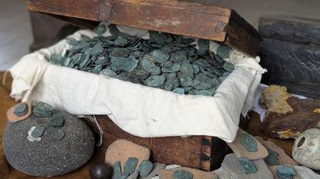 Descubren un tesoro millonario en un naufragio español