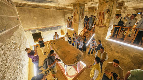 "Muy fascinante": reabren la tumba de un faraón egipcio tras más de 20 años de renovación
