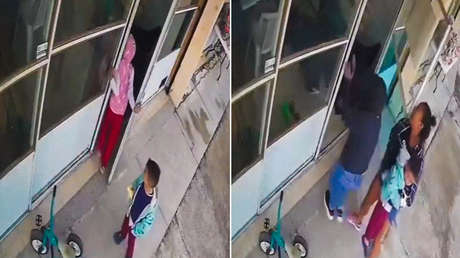 Raptan a dos niños frente a una universidad en México (VIDEO)