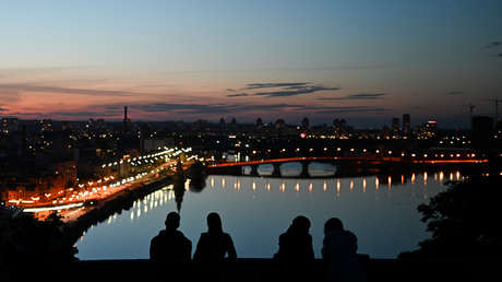 VIDEO: Una parte de Kiev se sume en la oscuridad tras un ataque ruso