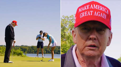 VIDEO: Nieta de Trump sube un TikTok con su abuelo con rap en ruso de fondo