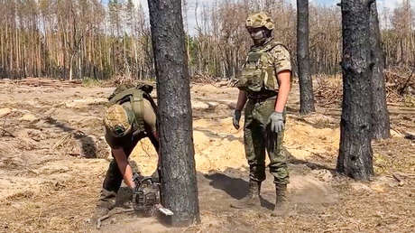 El elemento clave que protege a militares rusos y les permite descansar