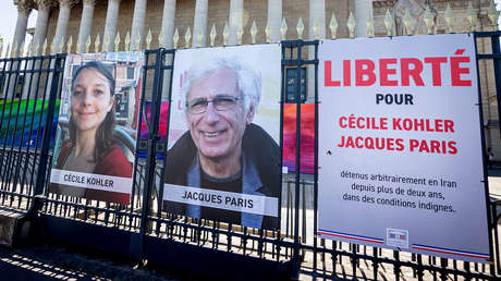 Irán condena a dos ciudadanos franceses por cargos de espionaje