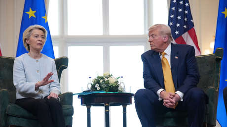Von der Leyen podría decirle "no" a Trump por primera vez