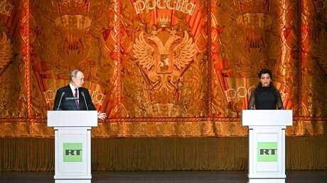 Putin a RT: "Continúen utilizando su arma estratégica secreta de alta precisión de alcance intercontinental: la verdad"