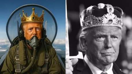 VIDEO: El salvaje troleo de Trump a las masivas protestas 'No Kings' en su contra