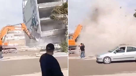 VIDEOS: Demolición de un edificio se sale de control en Turquía