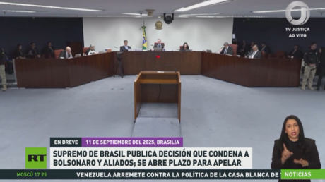 Supremo Tribunal de Brasil publica decisión que condena a Bolsonaro y aliados