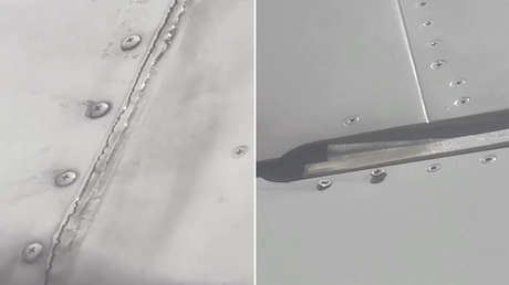 VIDEO: Pasajero descubre inquietante detalle en un Boeing en pleno vuelo