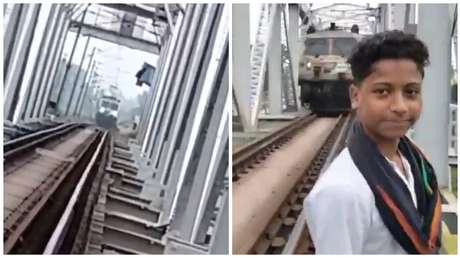 VIDEO: Muere atropellado por un tren mientras grababa videos para sus redes sociales