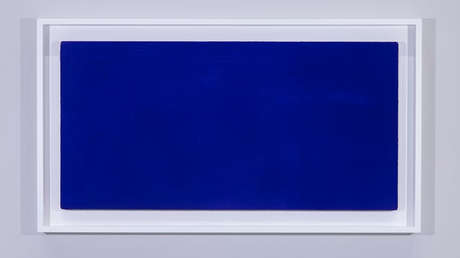 Venden por 21 millones de dólares una pintura monocromática de color azul