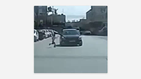 VIDEO: Evita atropellar a un niño, pero la suerte no es infinita