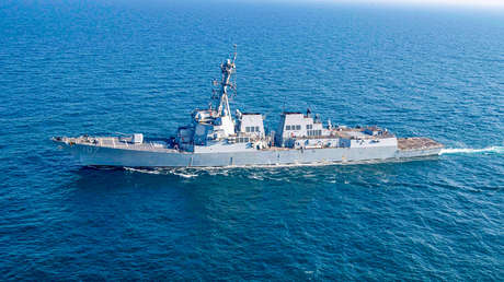 VIDEO: El destructor USS Gravely llega a un país cercano a Venezuela