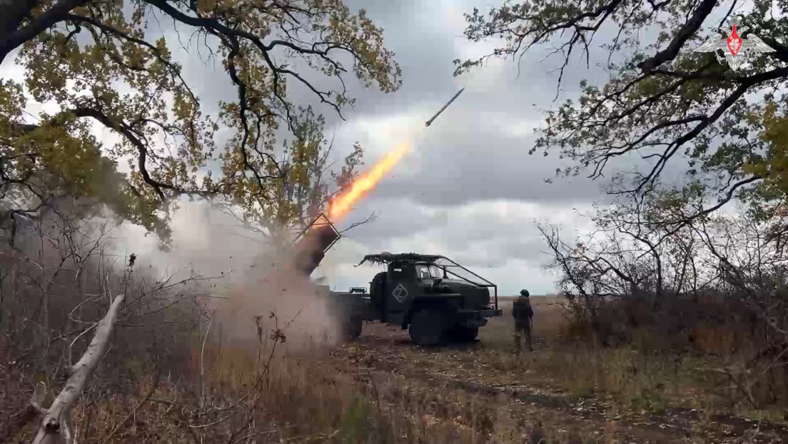 VIDEO: 'Granizo' ruso destroza una zona de concentración de soldados y equipo ucranianos