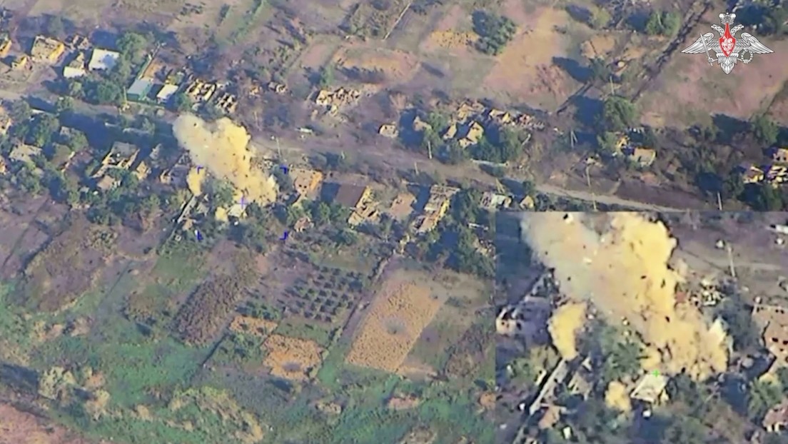 VIDEO: Proyectiles rusos de alta precisión destruyen puntos de despliegue temporal de las fuerzas ucranianas