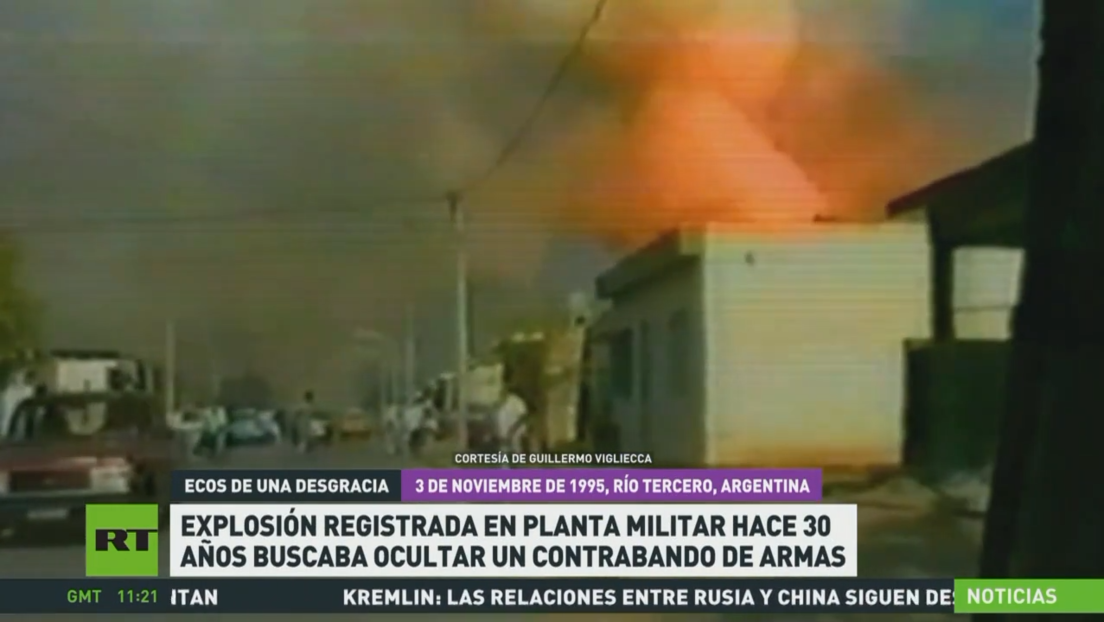 Explosión registrada en planta militar hace 30 años en Argentina buscaba ocultar un contrabando de armas