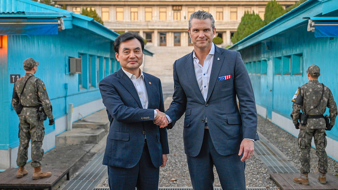 Jefe del Pentágono visita la frontera intercoreana por primera vez en 8 años (VIDEO)