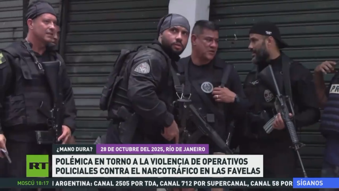 Polémica en torno a la violencia de operativos policiales contra el narcotráfico en las favelas de Brasil