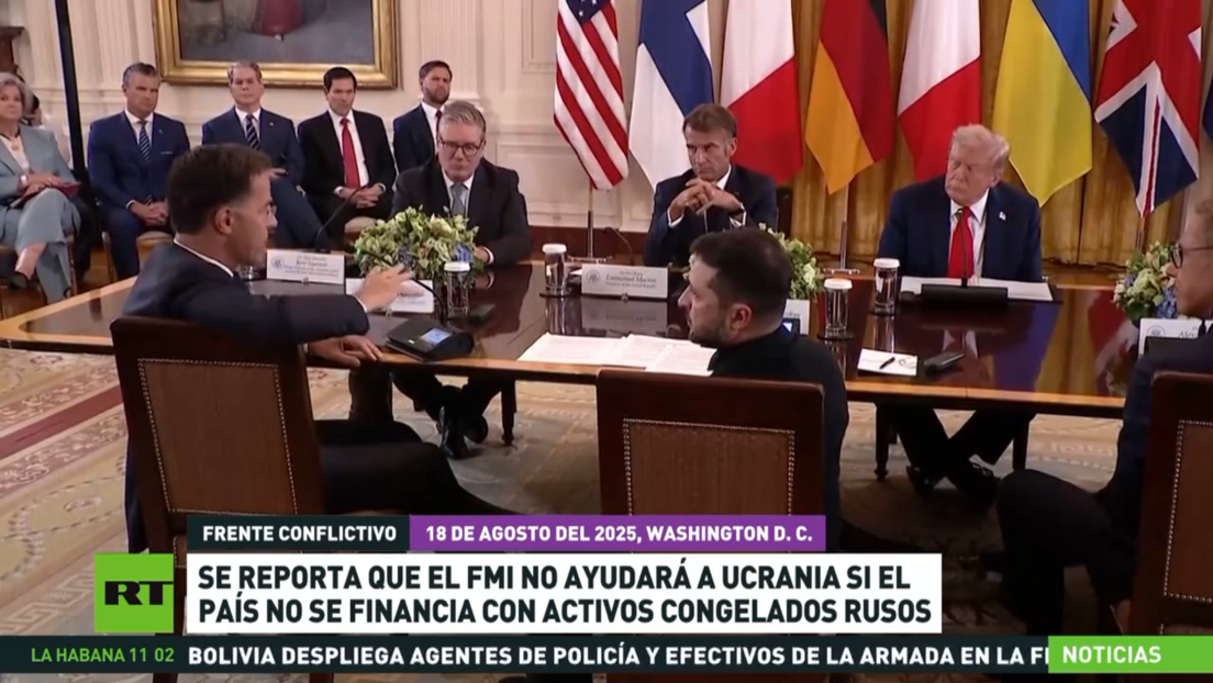 Reportan que el FMI no ayudará a Ucrania si el país no recibe activos congelados rusos