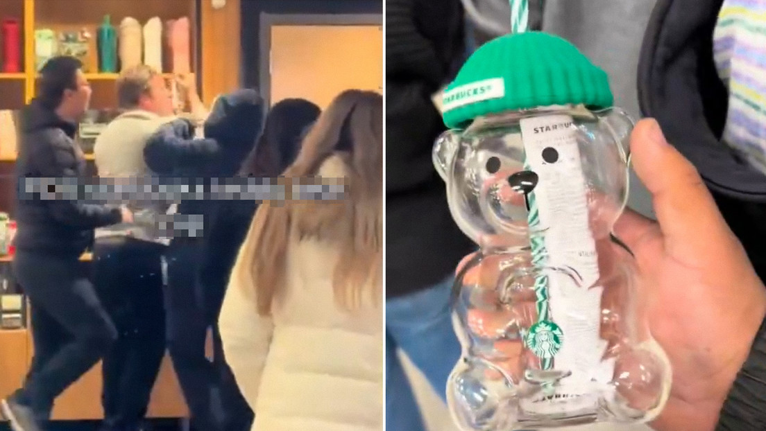 Batallas por un popular vaso de Starbucks en EE.UU.: golpes, gritos y café derramado
