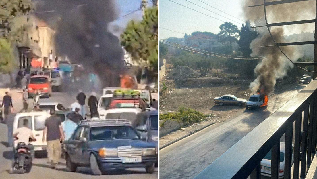 Israel ataca el sur del Líbano con misiles lanzados por un dron (VIDEOS, FOTOS)