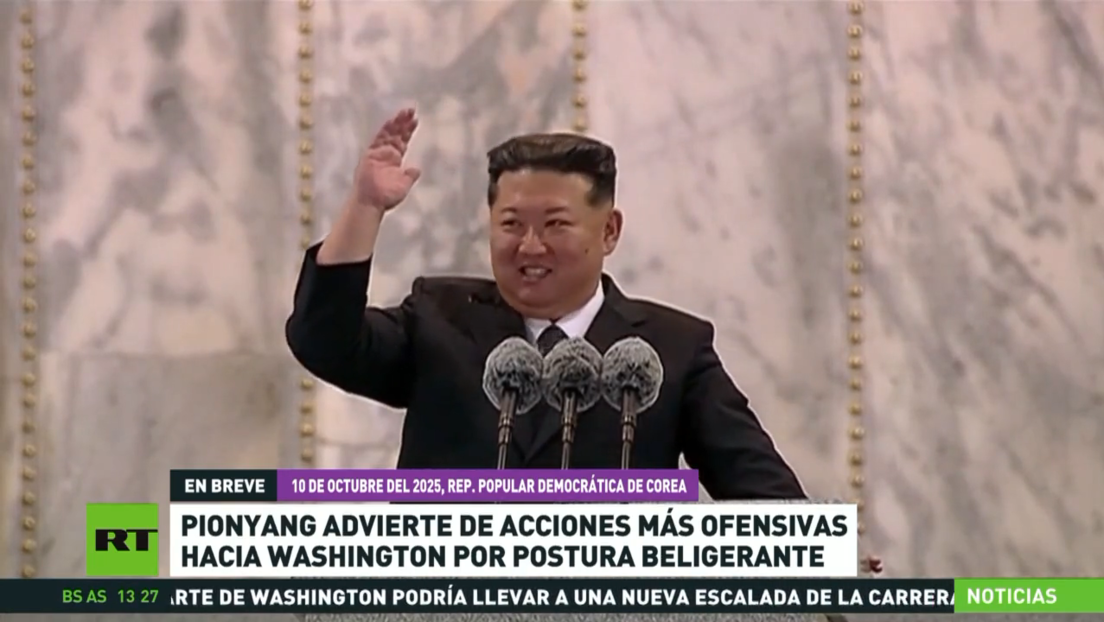 Pionyang advierte de acciones más ofensivas hacia Washington por postura beligerante