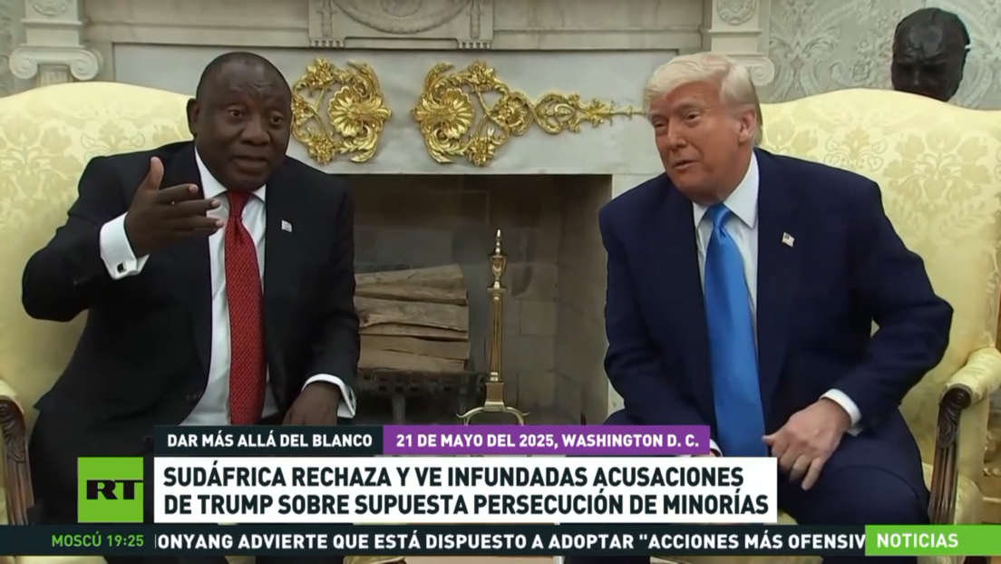 Sudáfrica rechaza y ve infundadas las acusaciones de Trump sobre la persecución de minorías