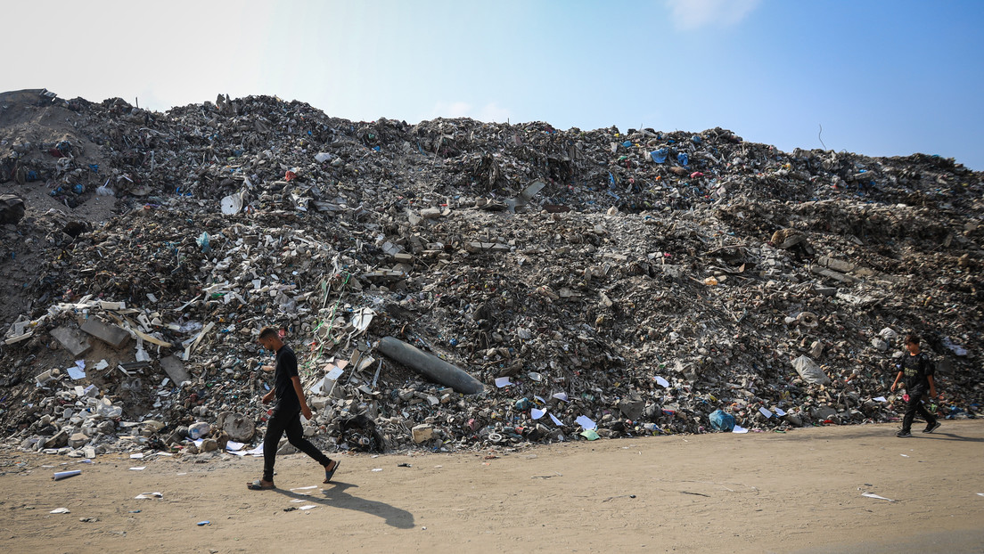 EE.UU. planea establecer una "gran base militar" cerca de Gaza