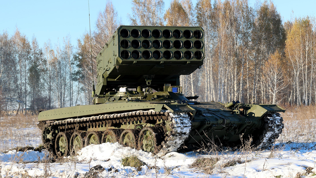 Rusia despliega un nuevo lote de lanzallamas capaces de crear un 'infierno' termobárico en el campo de batalla