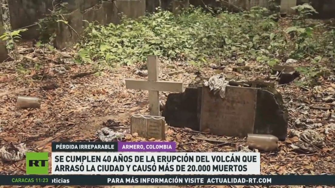 Se cumplen 40 años de la erupción del volcán que arrasó una ciudad colombiana y causó más de 20.000 muertes