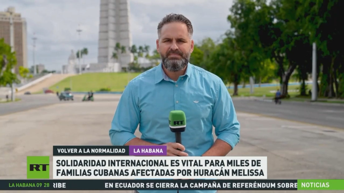 La solidaridad internacional es vital para miles de familias cubanas afectadas por el huracán Melissa