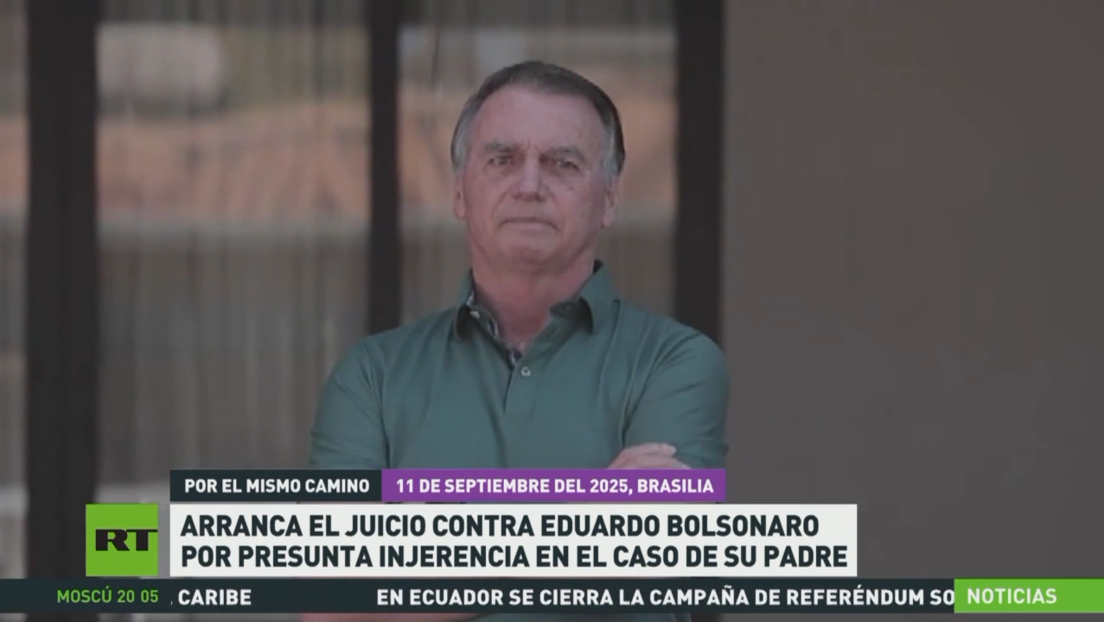 Arranca el juicio contra Eduardo Bolsonaro por presunta injerencia en el caso de su padre